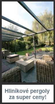 hliníkové pergoly