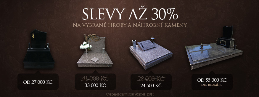 slevy na hroby a náhrobní kameny