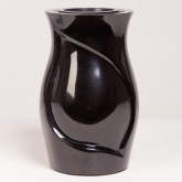 Náhrobní váza Black 27 x 17 cm