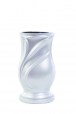 Náhrobní váza Silver 28 x 15 cm